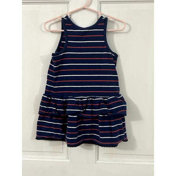 Tea Collection Red White Blue Sleeveless 18 - 24 month dress - Picture 1 of 3